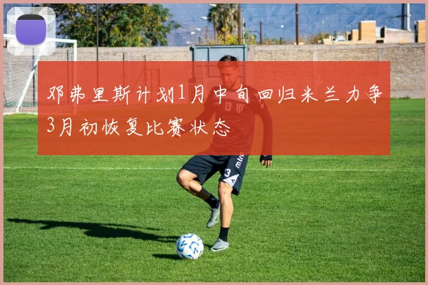 邓弗里斯计划1月中旬回归米兰力争3月初恢复比赛状态